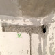 Штробление стены под нишу для дренажной помпы Abion 150х70 мм. (Монолитный бетон)